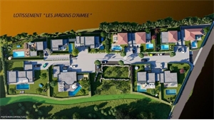terrain à la vente -   34550  BESSAN, surface 405 m2 vente terrain - UBI473818433